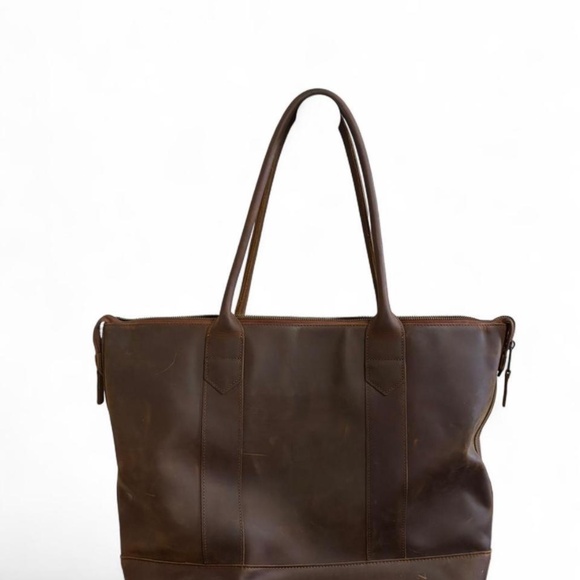Baseballism Glove Brown Leather Large Cathy Tote - Picture 3 of 8